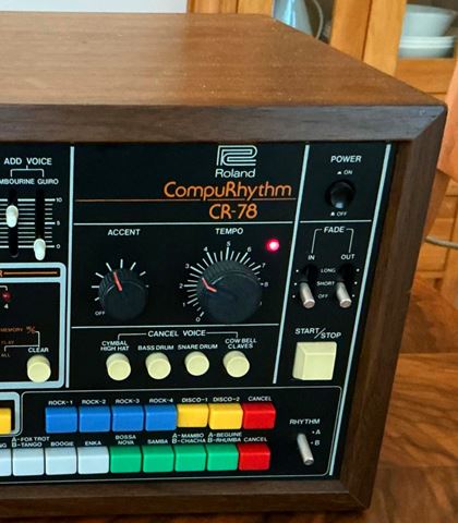 Roland-CR-78 with WS-1 Write Switch !